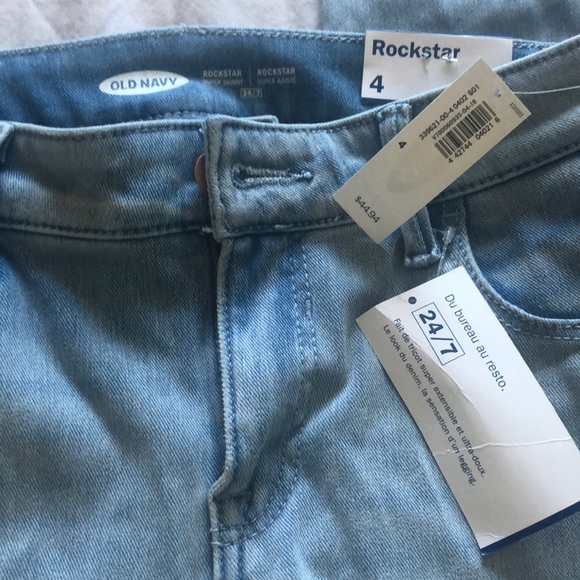 Old Navy Rockstar Superskinny Light Denim - Picture 3 of 3